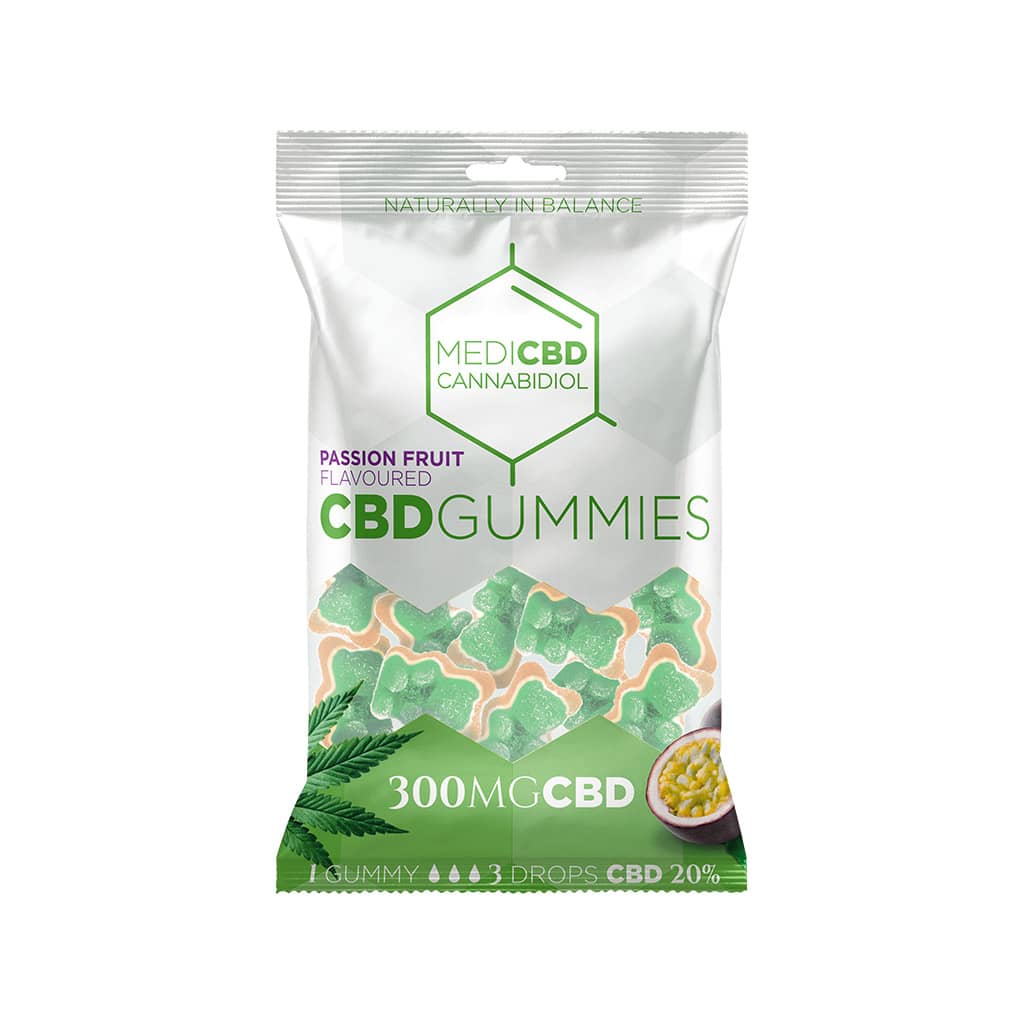 CBD Passion Fruit Gummy Bears