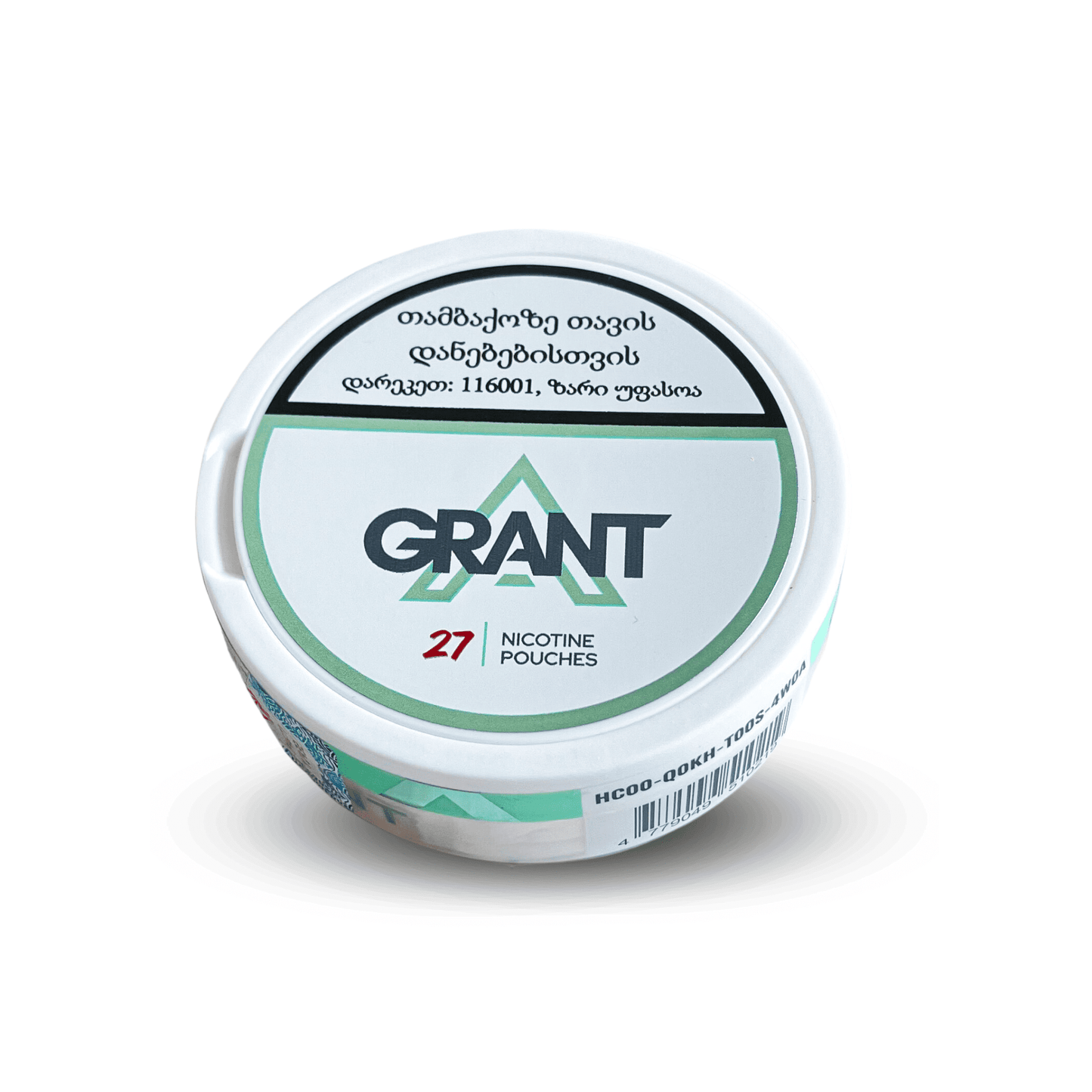 GRANT • Snus “Mint” 18mg