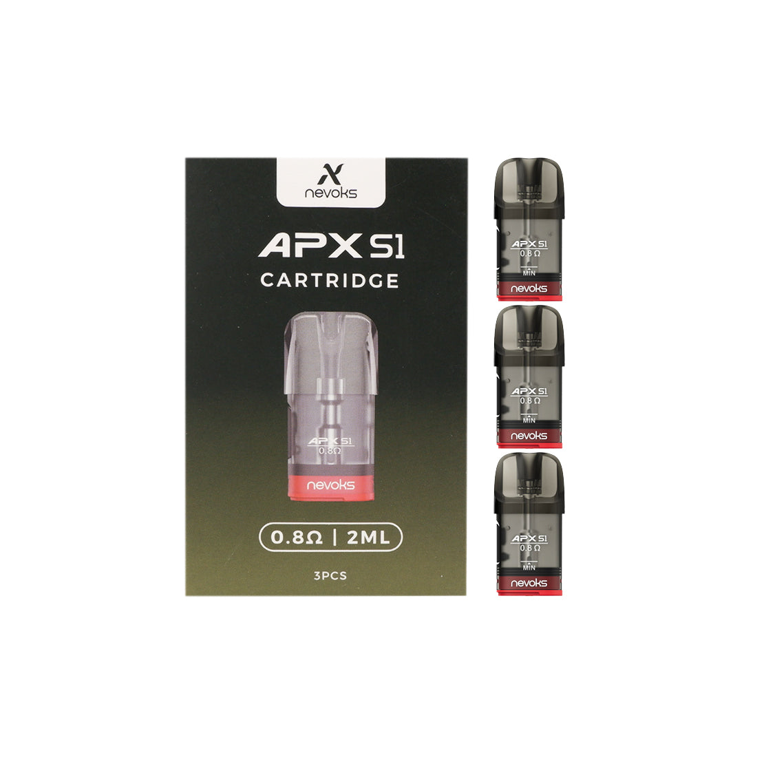 BRUSKO • APX S1 Cartridge 0.8 / 2ml