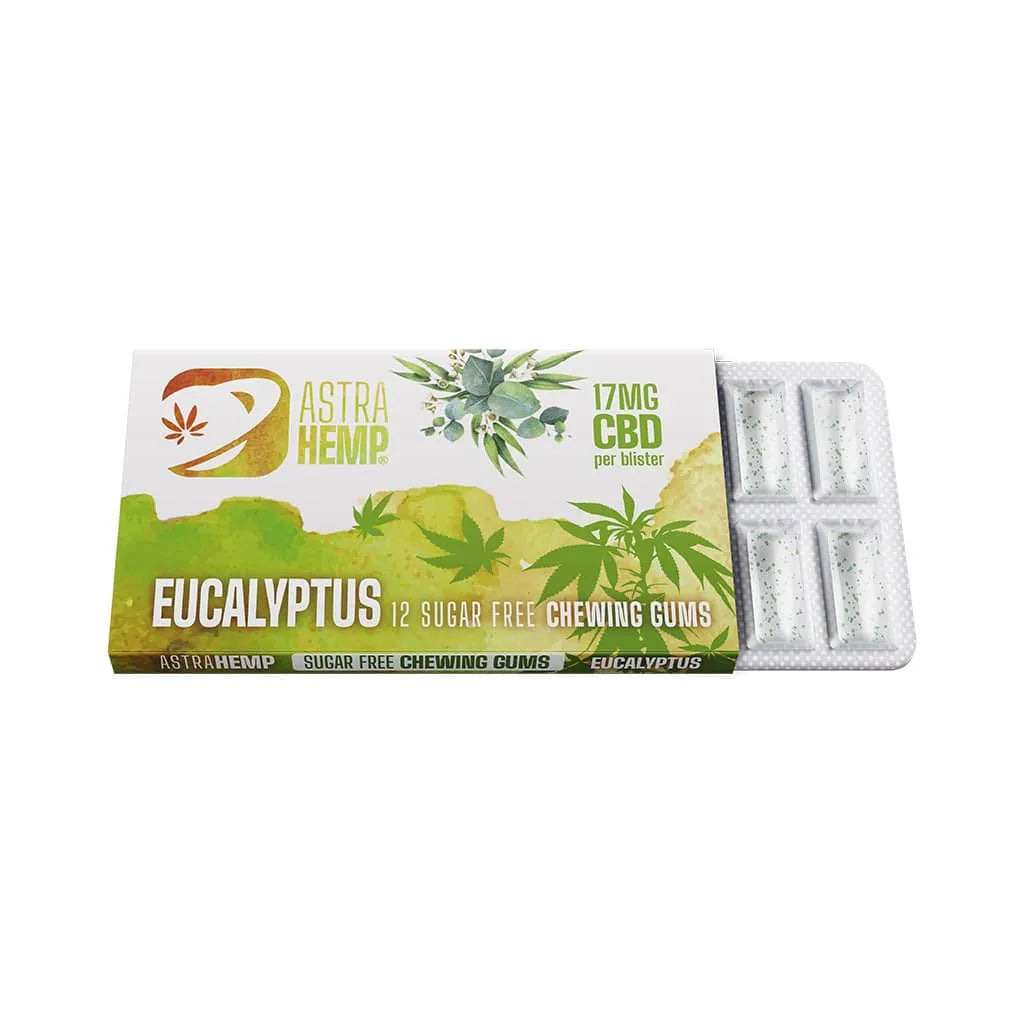 CBD Chewing Gum Eucalyptus