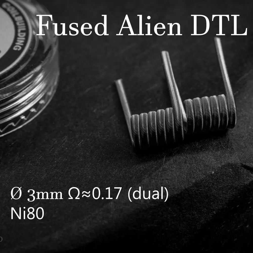 DTL FUSED ALIEN CLAPTON COIL 0.17 Ohm