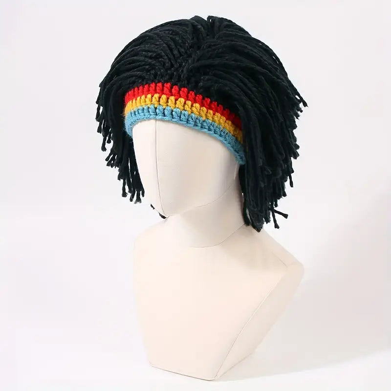 Unisex Knit Rasta Hat