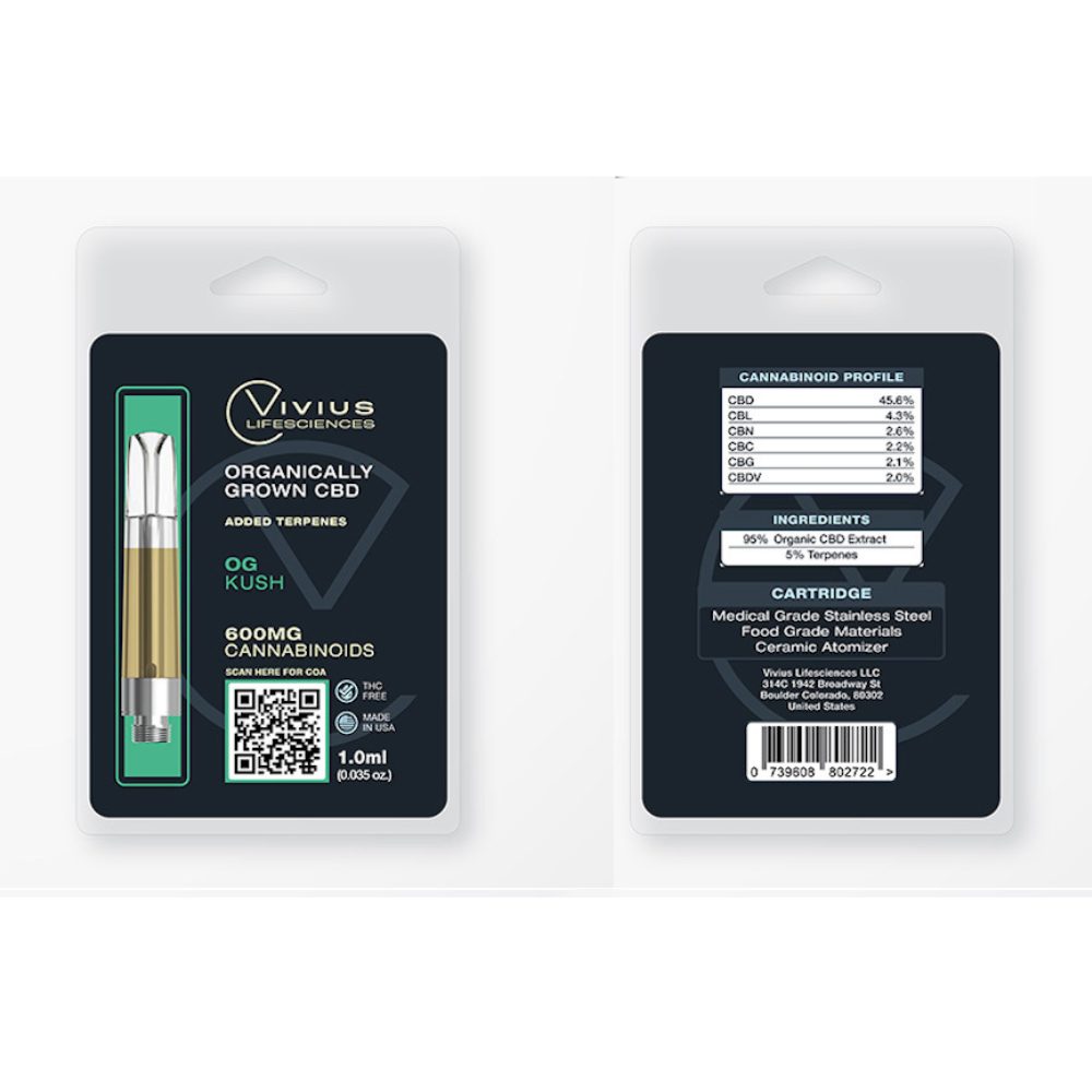 VIVIUS • OG CBD Cartridge 1ml