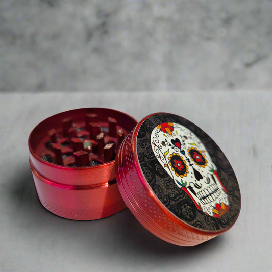 Grinder • small red skull