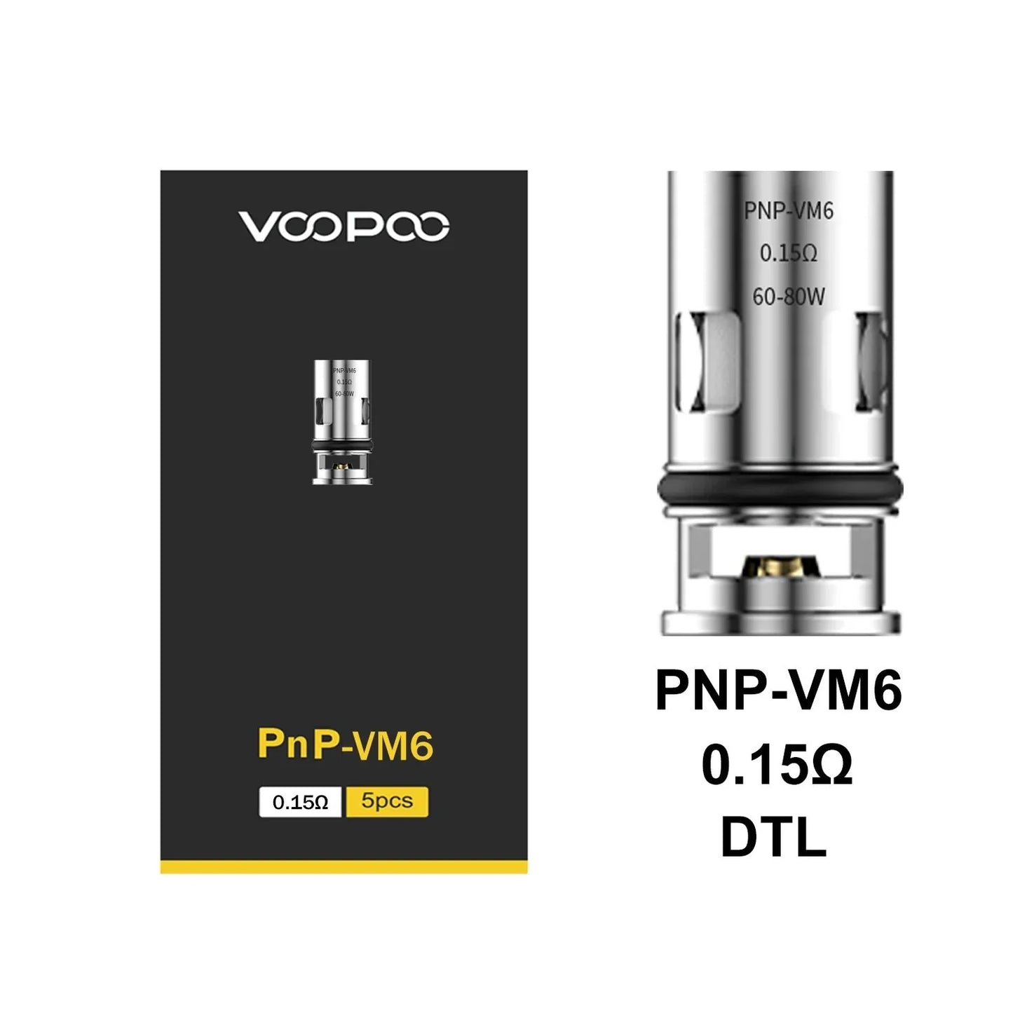 VOOPOO • PNP VM6 Coil 0.15 Ohm